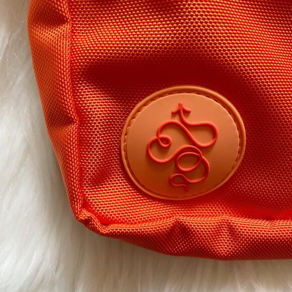 Baboon To The Moon Bright Red Orange 1.2 L Sling Crossbody Purse Bag - Picture 3 of 10